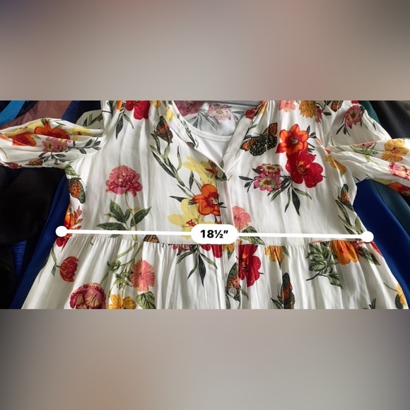 Rose Beverly Floral Print Maxi Dress - Multicolor - Picture 3 of 15